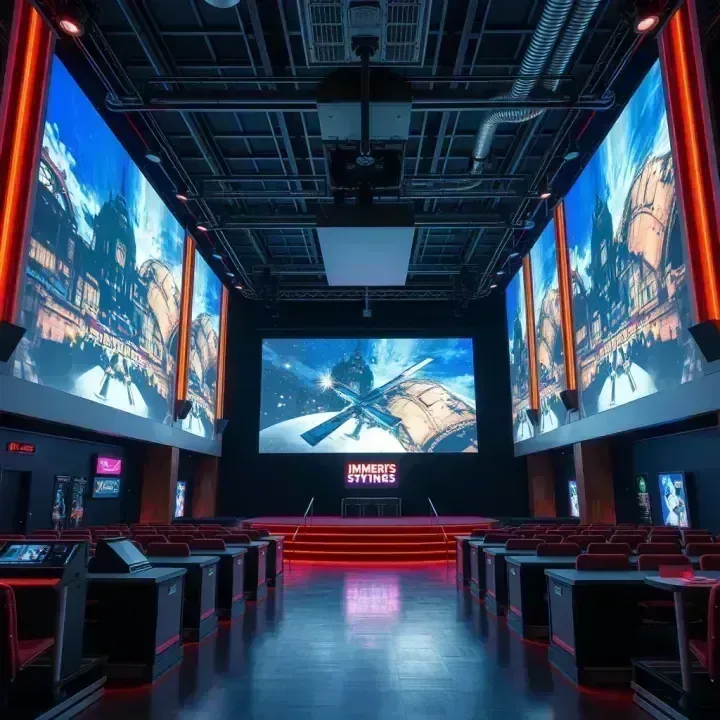 Immersive Projection System | KMJ TECHNO attraction system