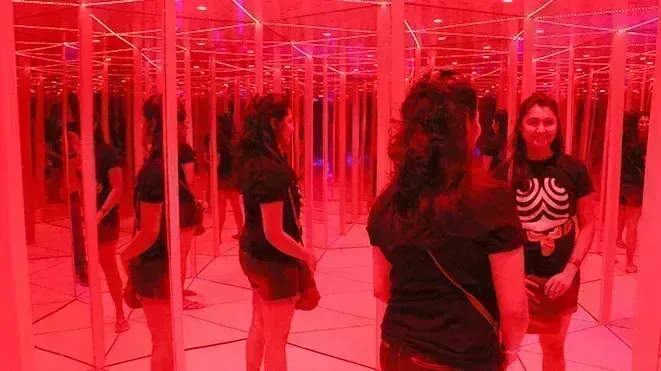 MIRROR MAZE AND INDOOR ATTRACTIONS